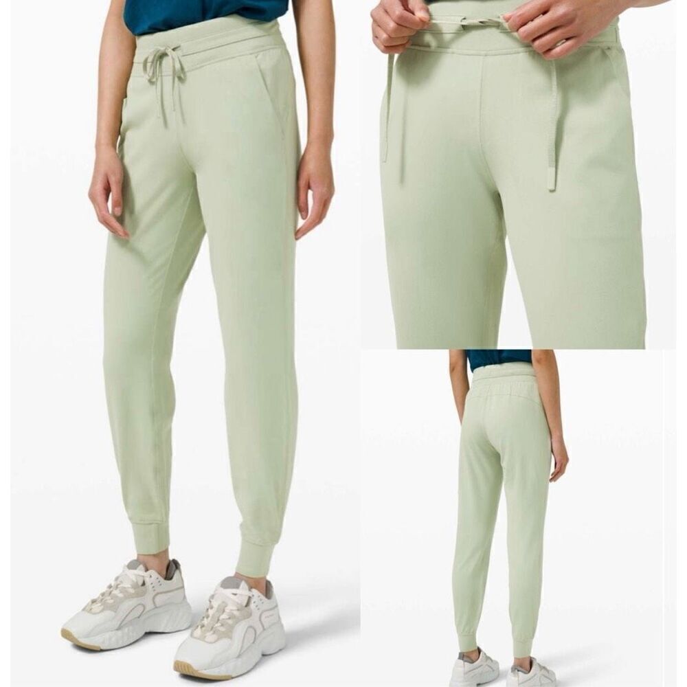 Lululemon Ready To Rulu Jogger Womens Size 8 Green Fern Casual Lounge Gym